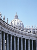 Colonnade and Dome, Piazza San Pietro