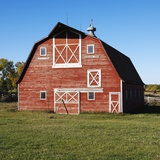 Red Barn Photographic Print