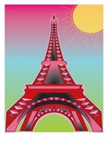 Low Angle View Of Eiffel Tower