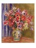 Vase of Tulips and Anemones