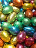 Colorful Chocolate Eggs