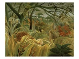 Tiger in a Tropical Storm (Surprised!)