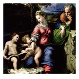 Detail of Holy Family of the Oak Tree Giclee Print