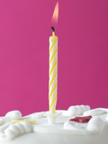 Illuminated Birthday Candle