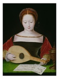 Buy Mary Magdalene Playing a Lute at AllPosters.com