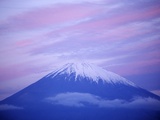 Buy Snow-capped Mount Fuji at Sunset at AllPosters.com