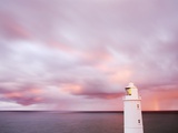 Buy Lighthouse and Sunrise in Distance at AllPosters.com