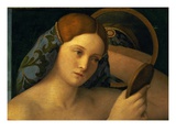 Buy Detail of Young Woman with a Mirror at AllPosters.com