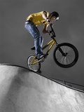 Buy BMX Biker Performing Tricks at AllPosters.com