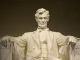 Detail of Lincoln Statue at Lincoln Memorial