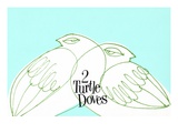 Two White Turtle Doves