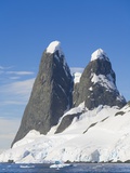 Buy Snowcapped Pinnacles Rising from Coast at AllPosters.com