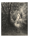 Nor Only Tears Rained at Their Eyes, But High Winds Worse Within Began to Rise Giclee Print
