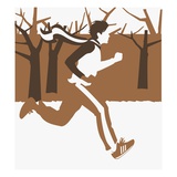Man Jogging in Park