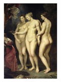 Detail of the Three Graces from The Medici Cycle: Education of Marie de Medici