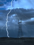 Lightning Striking