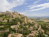Hillside Town of Gordes in France Photographic Print