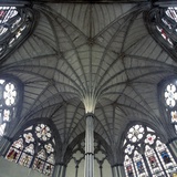 Fan Vaulting in Westminster Abbey Chapter House Ceiling