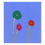 Three flowers