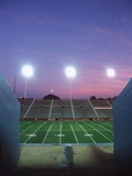 Empty Football Stadium at Dusk, Tennessee, USA