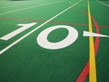 Ten Yard Maker on Football Field