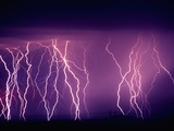 Abundance of Lightning Strikes near Tucson