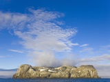 Buy Morning Fog Over Small Rocky Island at South Shetland Islands at AllPosters.com
