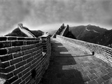 Great Wall of China Under Storm Clouds