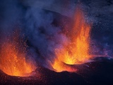 Buy Lava erupting from Eyjafjallajokull at AllPosters.com