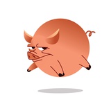 Buy Bloated Floating Pig at AllPosters.com