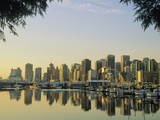 Downtown Skyline from Stanley Park, Vancouver, British Columbia, Canada.