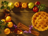 Pie and Raw Fall Ingredients