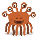 Orange monster