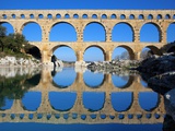 Pont du Gard and Gard River