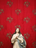Buy Virgin statue in a Spaccanapoli church, Naples at AllPosters.com