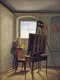 Buy Caspar David Friedrich in His Studio at AllPosters.com