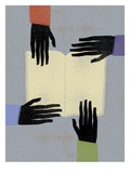 Buy Hands Reaching For Book at AllPosters.com