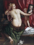 Venus with a Mirror (Venus at Her Toilette) by Paolo Veronese