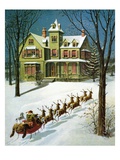 A Miniature Sled, and Eight Tiny Reindeer