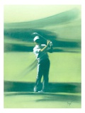 A Man Playing Golf
