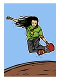 Buy Low angle view of a man skateboarding at AllPosters.com