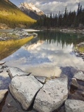 Buy Horseshoe Lake and Mount Kerkeslin, Jasper National Park, Alberta, Canada at AllPosters.com