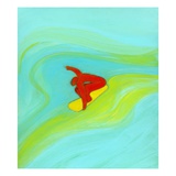 Man surfing