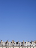 Buy Rooftop facade of apartment houses, Paris, France at AllPosters.com
