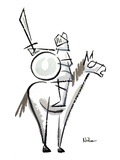 Knight In Shining Armor Giclee Print