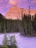 Mt. Stephen and the Kicking Horse River, Yoho National Park, British Columbia, Canada