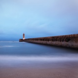 Lighthouse at dusk