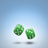 Green dice
