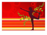 Buy Woman doing yoga at AllPosters.com