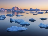 Icebergs in Disko Bay